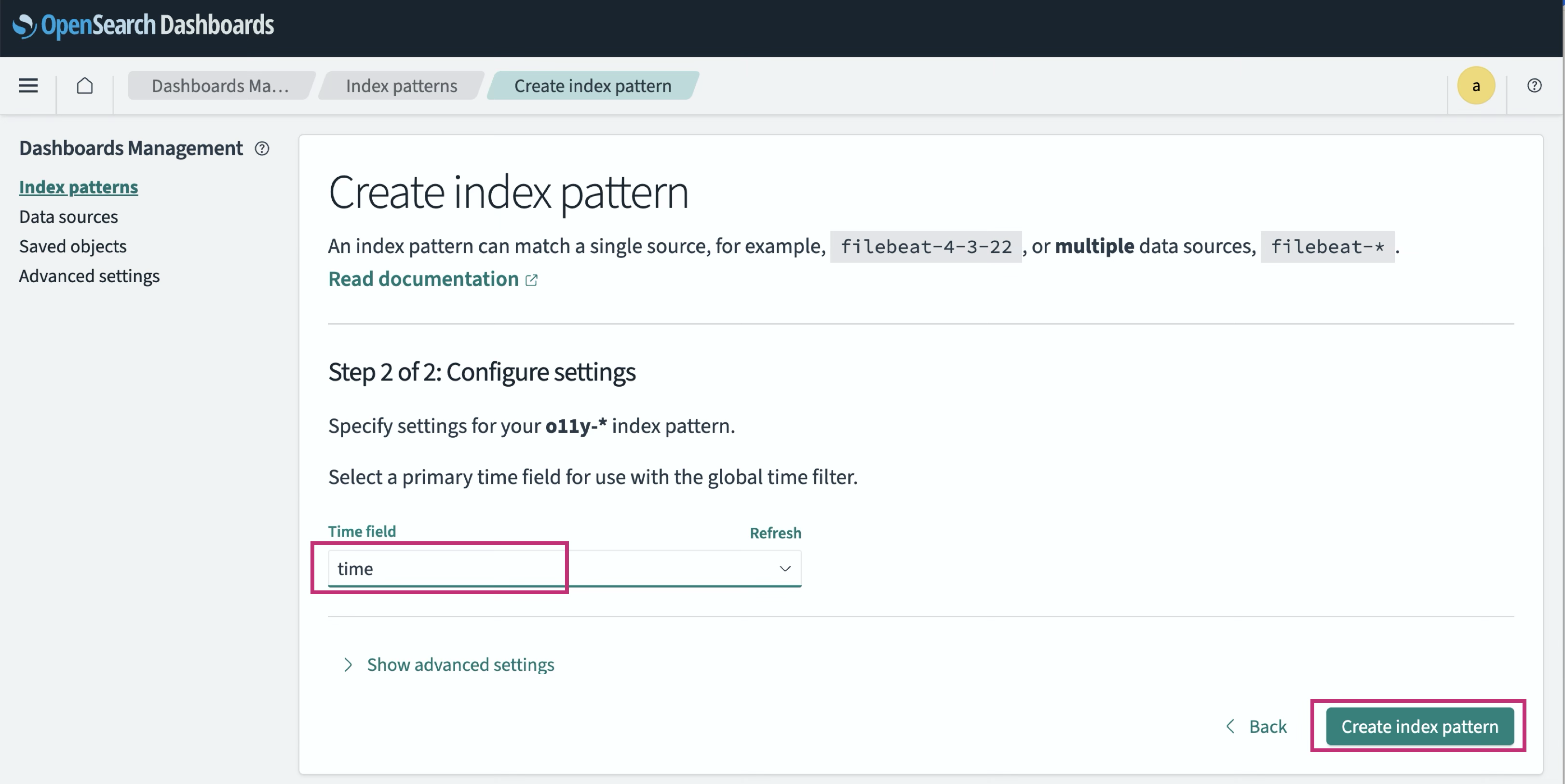 opensearch dashboards ui 3