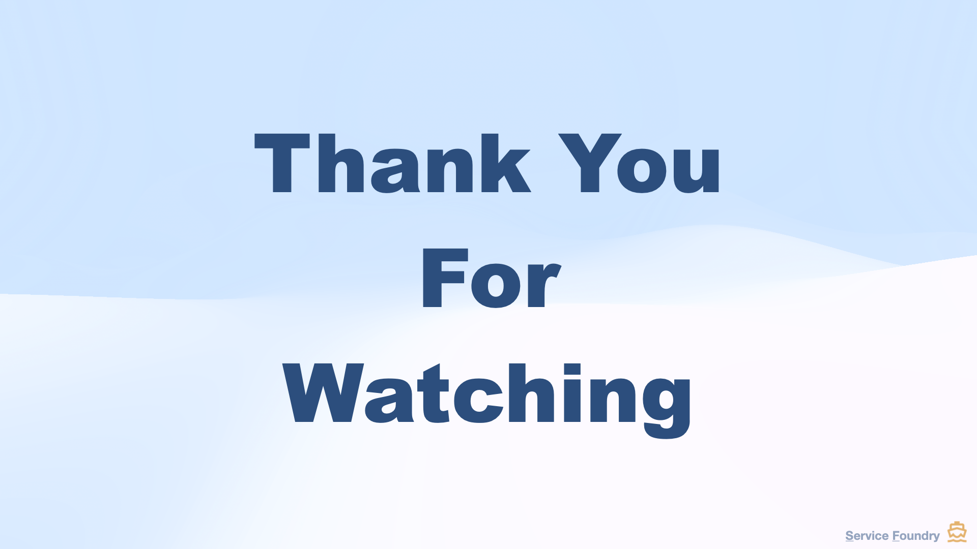 thnak you for watching