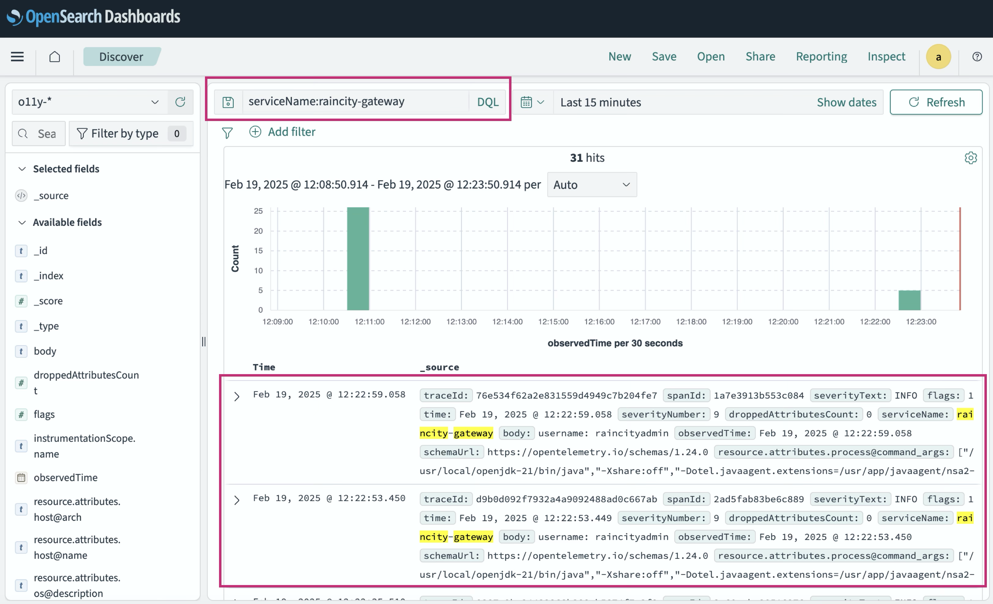 opensearch dashboards