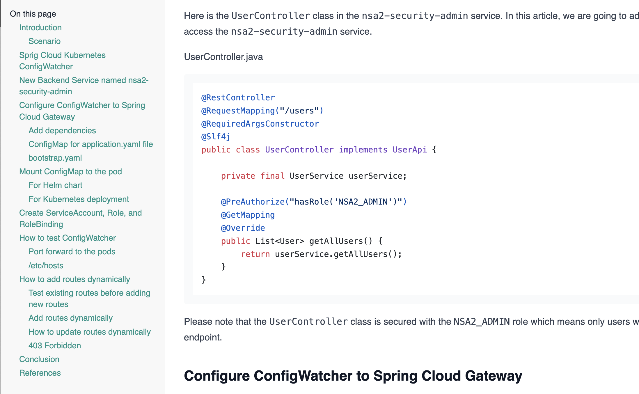 code highlighting