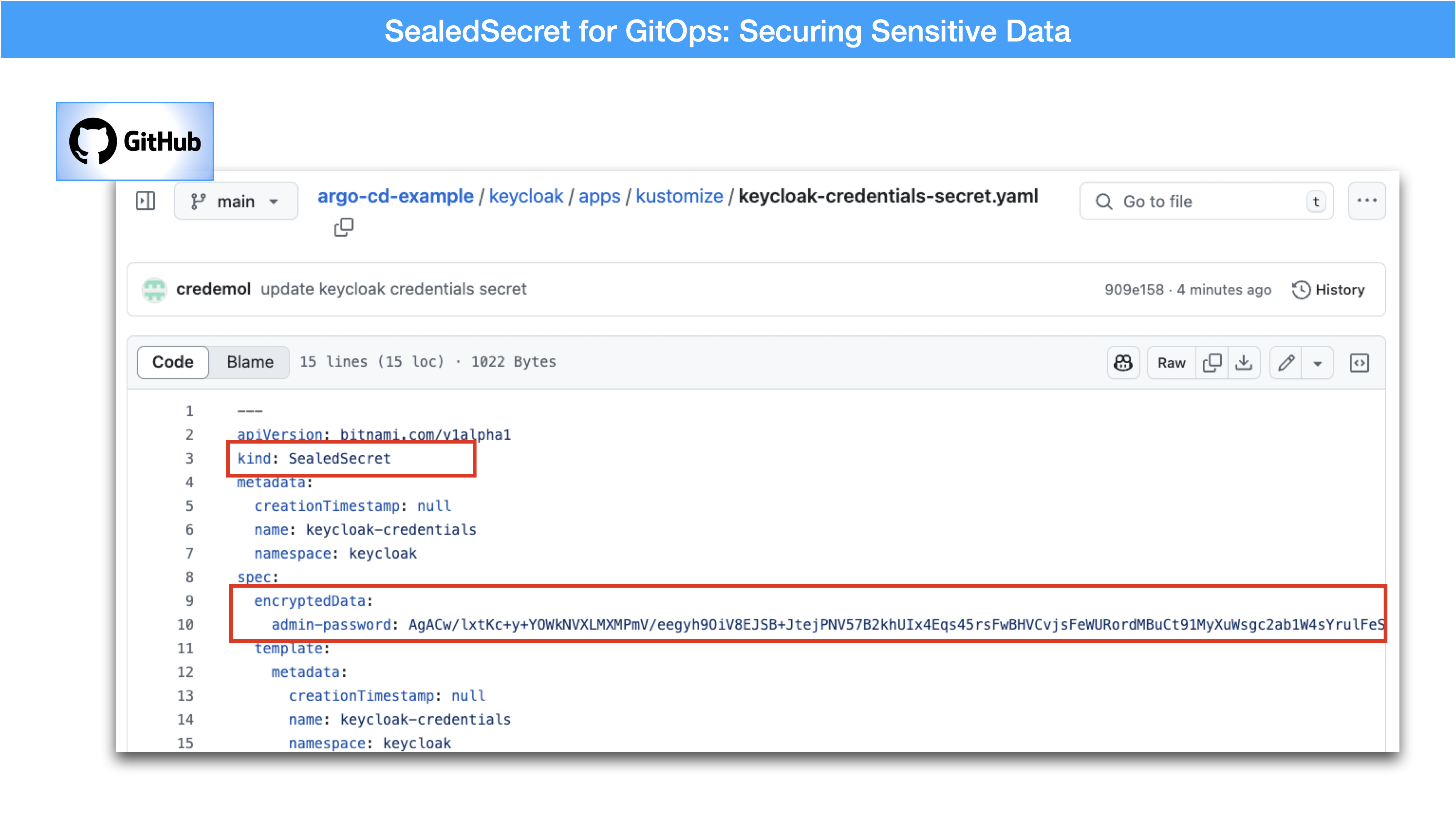 github sealed secret