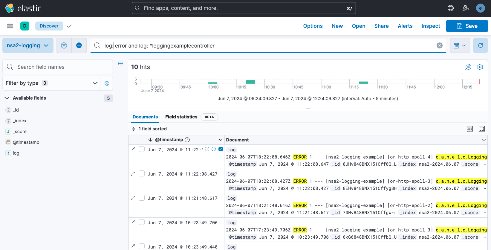 kibana nsa2 log 3