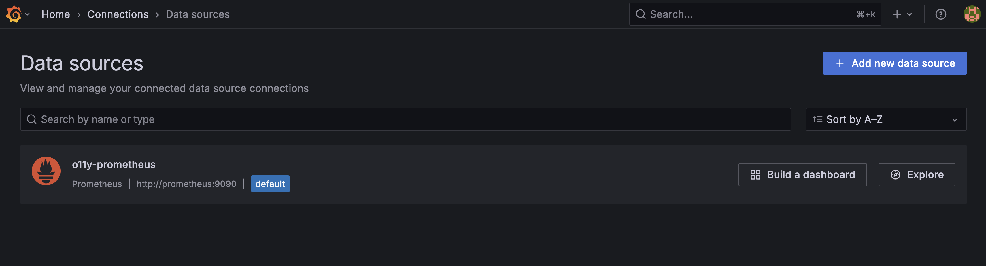 grafana datasources