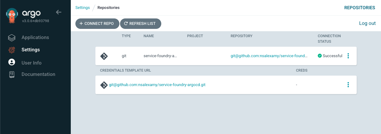 Argo CD Repositories