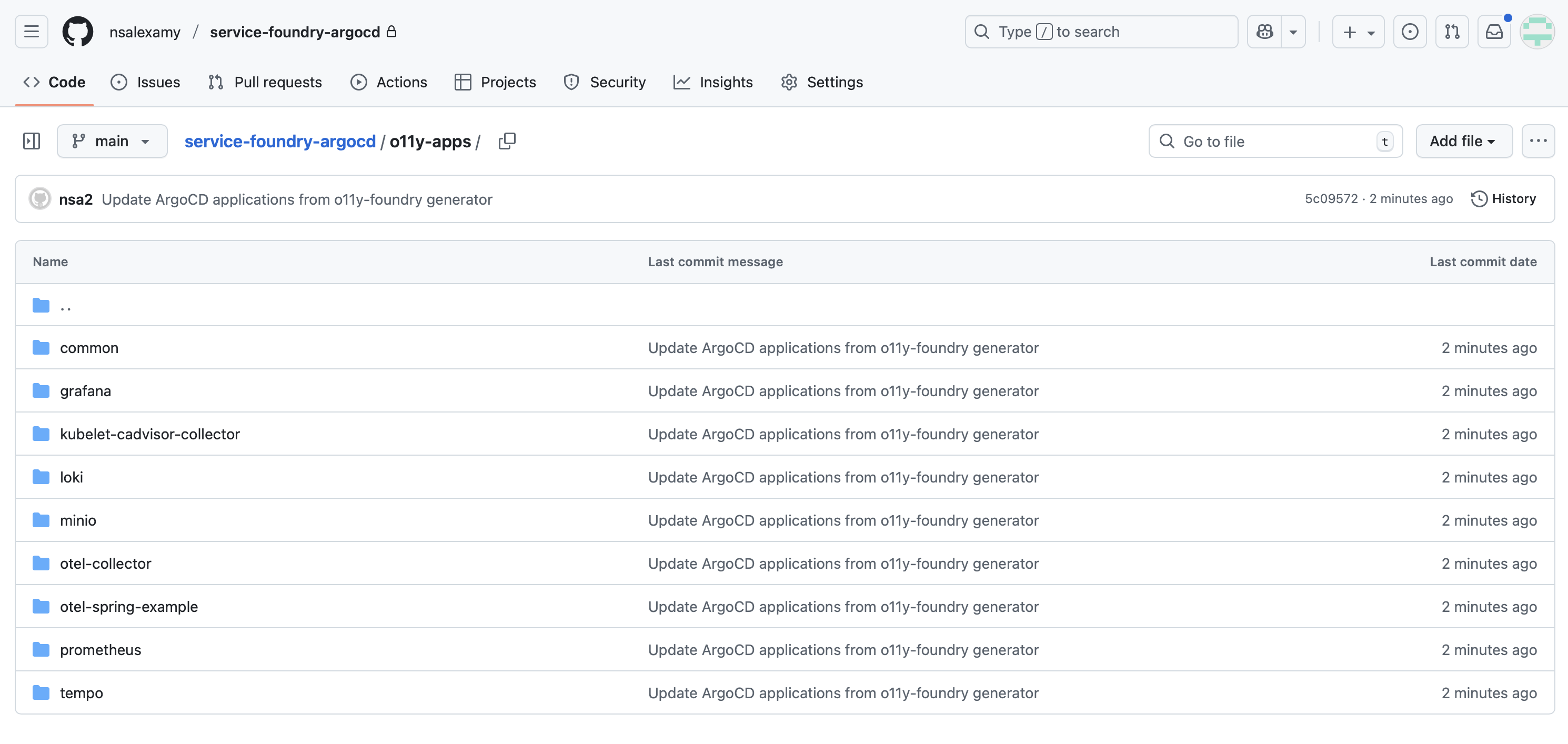 GitOps Repository - Observability Stack Deployed