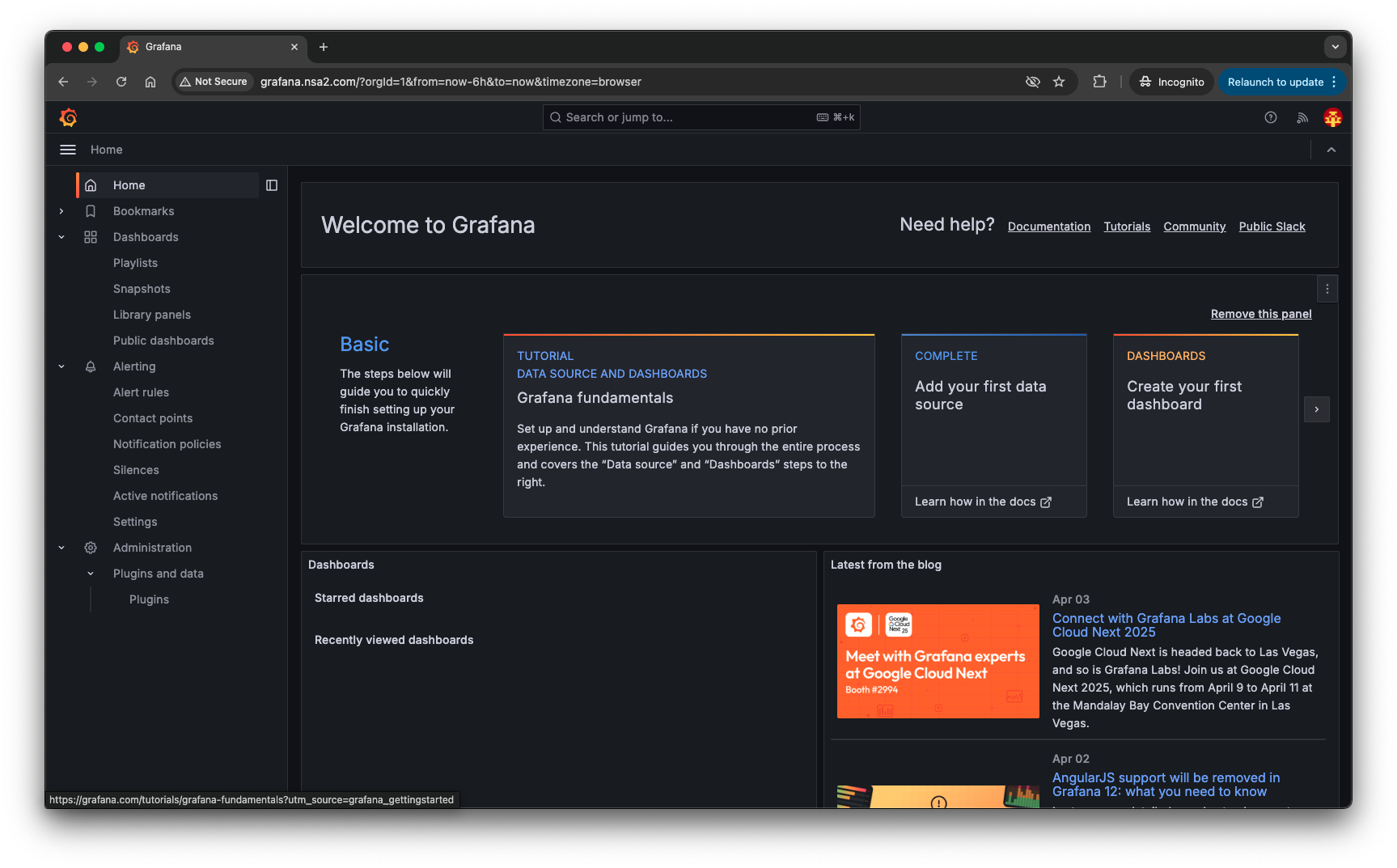 grafana ui