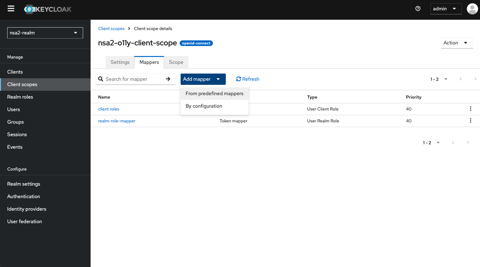 kc add mapper
